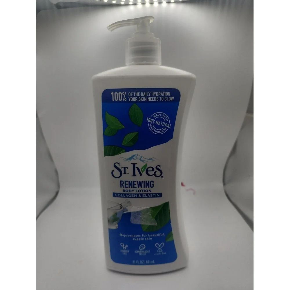 St. Ives, Body Lotion, Renewing, Collagen & Elastin, 21 fl oz (621 ml)